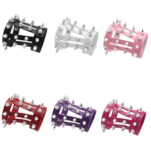 ファニグルド] エッジの効いたPUレザーリストステンレススチール